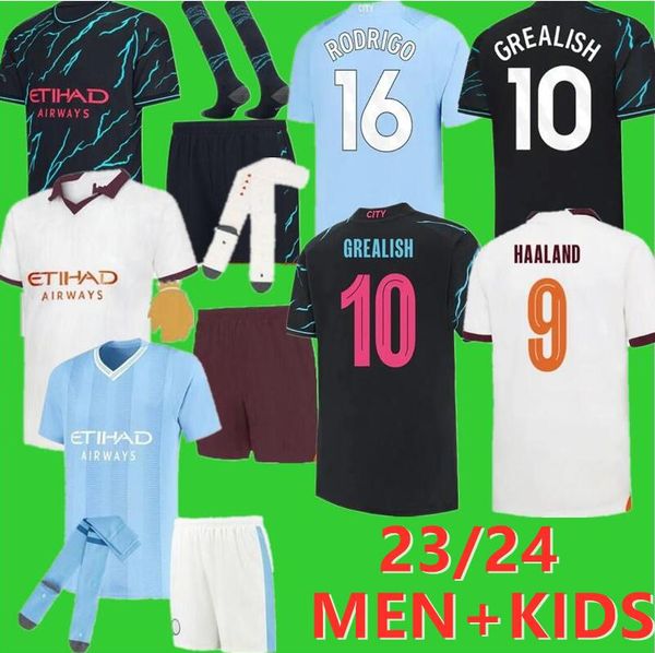 23 24 haaland soccer jerseys grealish sterling mans mahrez fans player version de bruyne foden 2023 2024 football shirt kids kit sets unifo, Black;yellow
23 24 haaland soccer jerseys grealish sterling mans mahrez fans player version de bruyne foden 2023 2024 football shirt kids kit sets unifo, Black;yellow