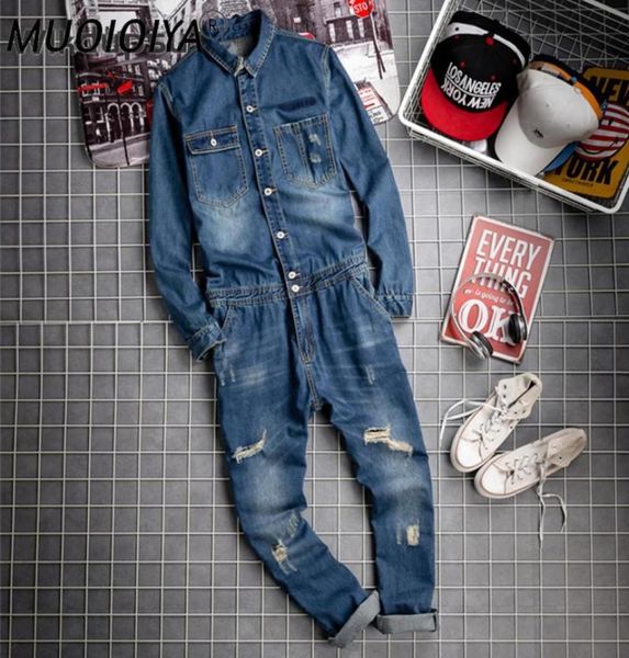 men039s jeans men fashion ripped jumpsuit casual denim long sleeve jumpsuits overalls suspender pants male hiphop streetwear cl6834659, Blue
men039s jeans men fashion ripped jumpsuit casual denim long sleeve jumpsuits overalls suspender pants male hiphop streetwear cl6834659, Blue
