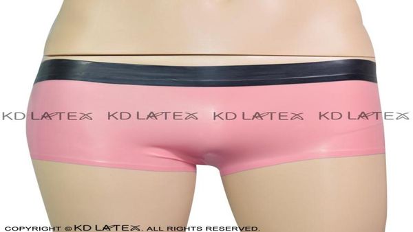baby pink and black latex briefs underpants with trims on rubber boyshorts underwears panties 01539811704, Black;white
baby pink and black latex briefs underpants with trims on rubber boyshorts underwears panties 01539811704, Black;white