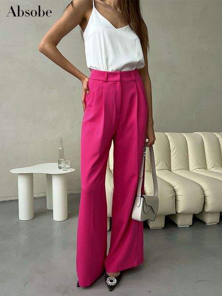 women's pants s absobe pink loose casual long pant high rise versatile draping slim wide leg trousers suit 2023 autumn commutwear 23081, Black;white
women's pants s absobe pink loose casual long pant high rise versatile draping slim wide leg trousers suit 2023 autumn commutwear 23081, Black;white