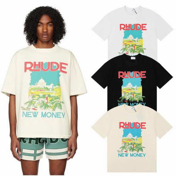 rh designers mens rhudes embroidery t shirts for summer mens letter polos shirt womens tshirts clothing short sleeved large plus size 100%, White;black
rh designers mens rhudes embroidery t shirts for summer mens letter polos shirt womens tshirts clothing short sleeved large plus size 100%, White;black