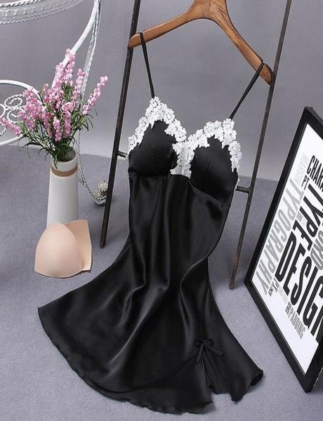 lace sleepshirts women summer clothes sleep wear sleeveless lingerie sleepwear nightwear robe silk dress fashion nightgown wo5413796, Black;red
lace sleepshirts women summer clothes sleep wear sleeveless lingerie sleepwear nightwear robe silk dress fashion nightgown wo5413796, Black;red