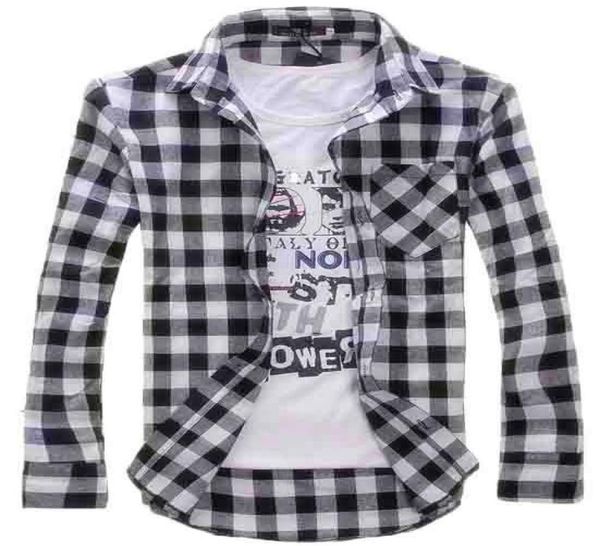 fashion men vintage shirts plaid check long sleeve shirt slim fit shirts for men men039s clothing shirts m2xl6795990, White;black
fashion men vintage shirts plaid check long sleeve shirt slim fit shirts for men men039s clothing shirts m2xl6795990, White;black