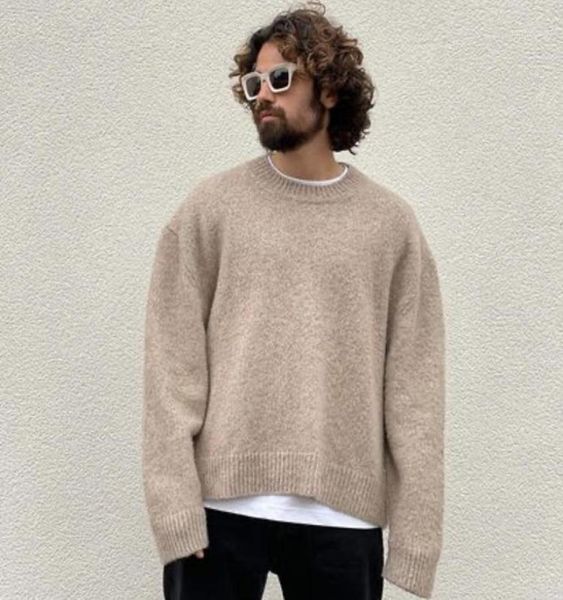 men039s sweaters men039s high street brand cole buxton solid o neck sweater trend loose versatile women039s autumn winter9987022, White;black
men039s sweaters men039s high street brand cole buxton solid o neck sweater trend loose versatile women039s autumn winter9987022, White;black