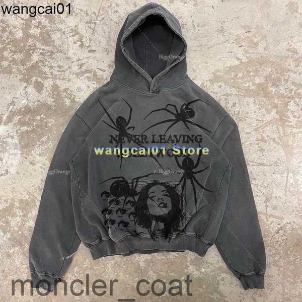 men's hoodies sweatshirts y2k gothic spider print oversize zip up hoodies 2022 new grunge long seve sweatshirt men punk harajuku loose, Black
men's hoodies sweatshirts y2k gothic spider print oversize zip up hoodies 2022 new grunge long seve sweatshirt men punk harajuku loose, Black