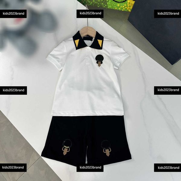 fashion designer tracksuit kids clothes sunscreen suit summer set new arrival 2pcs polo shirt shirt and black shorts ing, White
fashion designer tracksuit kids clothes sunscreen suit summer set new arrival 2pcs polo shirt shirt and black shorts ing, White