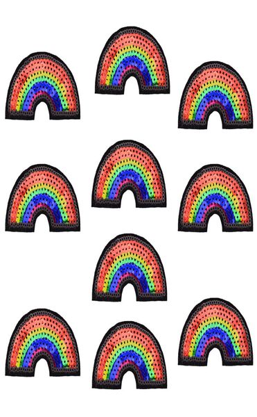 10pcs sequined rainbow patch for clothing bags iron on embroidery patches for jeans diy fabrics for patchwork sew on sequins6790789, Black
10pcs sequined rainbow patch for clothing bags iron on embroidery patches for jeans diy fabrics for patchwork sew on sequins6790789, Black