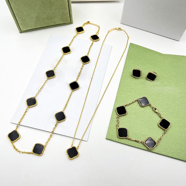 fashion four leaf clover necklace women pendant necklaces van clover designer jewelry bracelet earring stud luxury gold chain custom pendant, Silver
fashion four leaf clover necklace women pendant necklaces van clover designer jewelry bracelet earring stud luxury gold chain custom pendant, Silver
