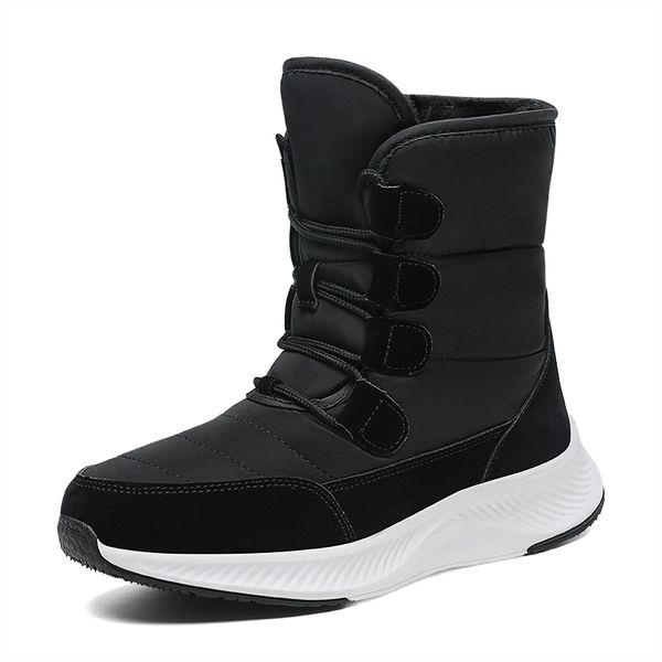 snow boots new winter cotton shoes high shoes women's shoes snow shoes, and tidal shoes san san 1919 02, Black
snow boots new winter cotton shoes high shoes women's shoes snow shoes, and tidal shoes san san 1919 02, Black