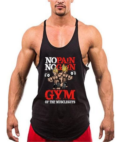 bodybuilding stringer tank men anime funny summer no pain no gain vest fitness clothing cotton gym singlets1003654, White;black
bodybuilding stringer tank men anime funny summer no pain no gain vest fitness clothing cotton gym singlets1003654, White;black