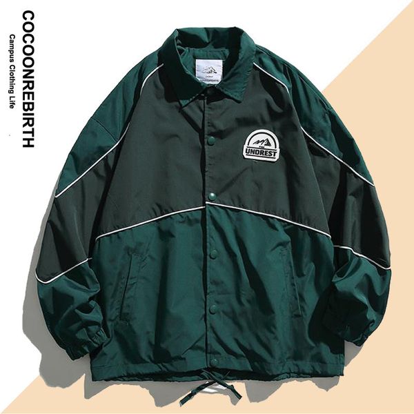 men's jackets spring streetwear light weight jacket men women casual stripe design coat couple windbreaker japanese harajuku 2023 23081, Black;brown
men's jackets spring streetwear light weight jacket men women casual stripe design coat couple windbreaker japanese harajuku 2023 23081, Black;brown