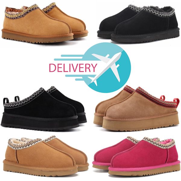 new tasman slippers chestnut fur slides sheepskin shearling tazz classic mules women men ultra mini platform boot shoes suede upper fall win, Black
new tasman slippers chestnut fur slides sheepskin shearling tazz classic mules women men ultra mini platform boot shoes suede upper fall win, Black