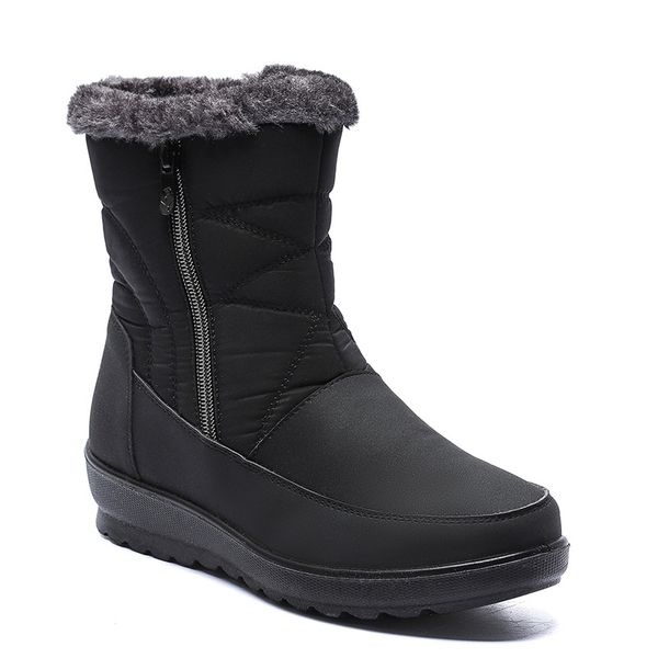 waterproof new product snow boots designer black grey brown women winter warm plush ankle booties front zipper non slip cotton padded outdoo
waterproof new product snow boots designer black grey brown women winter warm plush ankle booties front zipper non slip cotton padded outdoo