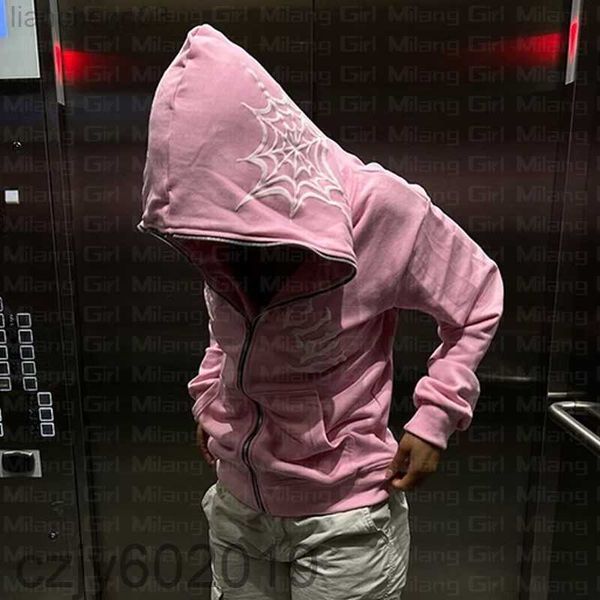 men's hoodies sweatshirts zip hoodie spider web men print gothic punk sweatshirt women hoodies sport coat pullover long sleeve oversize, Black
men's hoodies sweatshirts zip hoodie spider web men print gothic punk sweatshirt women hoodies sport coat pullover long sleeve oversize, Black