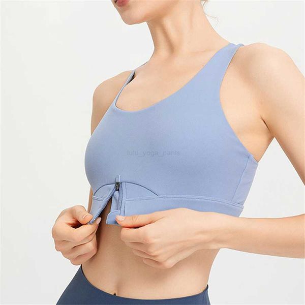 lu-yw130 sports underwear women's high-strength shock-proof big breasts show small front zipper back buckle fitness training vest bra p
lu-yw130 sports underwear women's high-strength shock-proof big breasts show small front zipper back buckle fitness training vest bra p