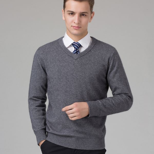 men's tracksuits man sweater 100 goat cashmere knitted winter warm pullovers vneck long sleeve standard sweaters male jumper 8colors 2, Gray
men's tracksuits man sweater 100 goat cashmere knitted winter warm pullovers vneck long sleeve standard sweaters male jumper 8colors 2, Gray