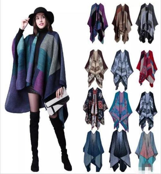 plaid poncho women vintage fashion scarf wrap knit cashmere scarves lady winter capes jackets shawl cardigan blankets cloak coat s3788545, Black
plaid poncho women vintage fashion scarf wrap knit cashmere scarves lady winter capes jackets shawl cardigan blankets cloak coat s3788545, Black