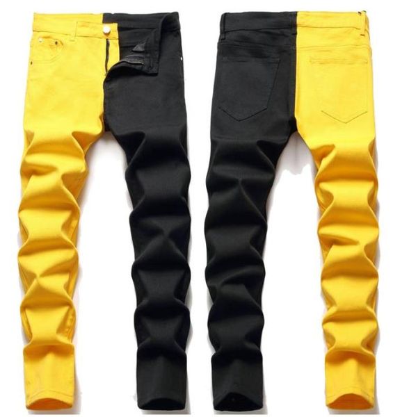 color design autumn and winter jeans men039s yellow black stretch trousers washed men039s leisure9786618, Blue
color design autumn and winter jeans men039s yellow black stretch trousers washed men039s leisure9786618, Blue