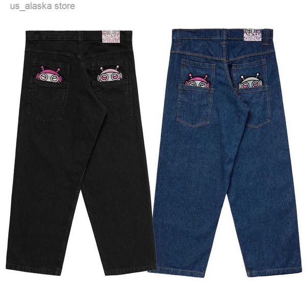 men's jeans 2023 new cartoon oversized loose wide leg mopping jeans gothic harajuku popular y2k pants retro hip hop streetwear for men, Blue
men's jeans 2023 new cartoon oversized loose wide leg mopping jeans gothic harajuku popular y2k pants retro hip hop streetwear for men, Blue