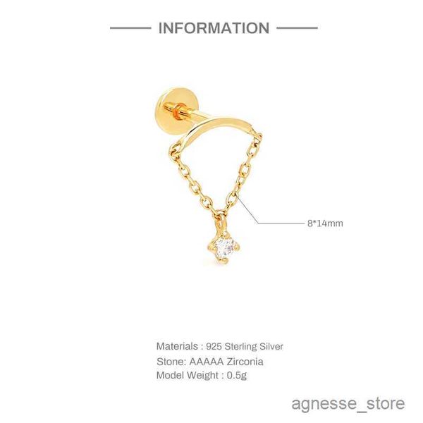 charm boako flat head earring s925 sterling silver tassel chain earrings fashion personality jewelry versatile ladies r230830, Golden
charm boako flat head earring s925 sterling silver tassel chain earrings fashion personality jewelry versatile ladies r230830, Golden