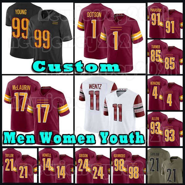 99 chase young football jerseys 1 jahan dotson terry mclaurin commanders antonio gibson washingtons tress way jonathan allen daron payne kam, Black;red
99 chase young football jerseys 1 jahan dotson terry mclaurin commanders antonio gibson washingtons tress way jonathan allen daron payne kam, Black;red