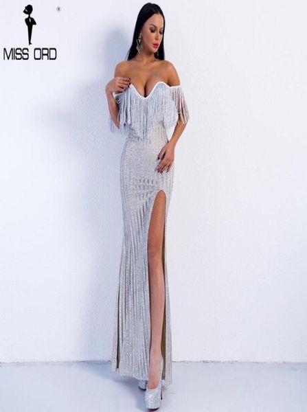 missord 2021 elegant v neck off shoulder tassel glitter high split maxi dress ft895017729292, Black;gray
missord 2021 elegant v neck off shoulder tassel glitter high split maxi dress ft895017729292, Black;gray