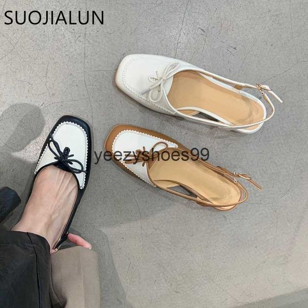 sandals suojialun spring brand women sandal fashion mix color ladies casual slingbac shoes square toe low heel slip on mules 230302, Black
sandals suojialun spring brand women sandal fashion mix color ladies casual slingbac shoes square toe low heel slip on mules 230302, Black