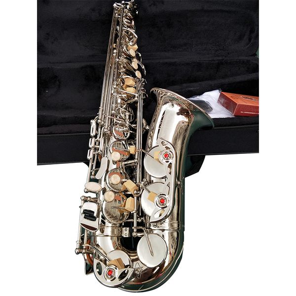 classic mark model alto eb tune saxophone nickel plated e flat sax with case mouthpiece reeds straps professional
classic mark model alto eb tune saxophone nickel plated e flat sax with case mouthpiece reeds straps professional