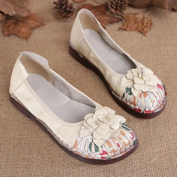 dress shoes nation female genuine leather flat's casual loafers floral precision stitching sweet mother flats shoes 230818, Black
dress shoes nation female genuine leather flat's casual loafers floral precision stitching sweet mother flats shoes 230818, Black