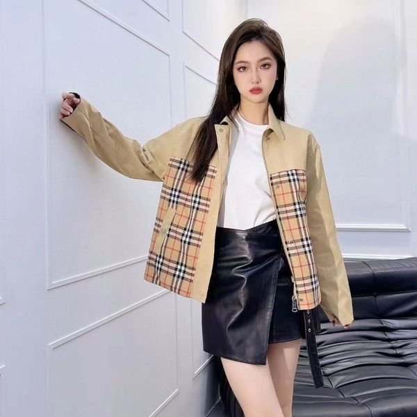 23ss summer designer high-quality lapels casual polo women's jacket fashion chest pocket letter embroidery print metal button-knit long, Black;brown
23ss summer designer high-quality lapels casual polo women's jacket fashion chest pocket letter embroidery print metal button-knit long, Black;brown