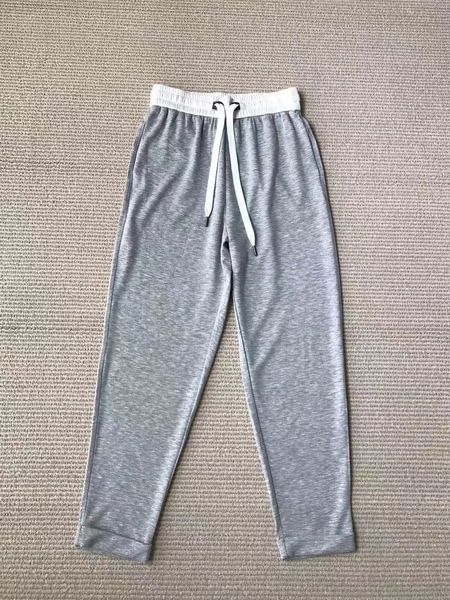 women's pants bead elastic waist drawstring anklelength trousers 230818, Black;white
women's pants bead elastic waist drawstring anklelength trousers 230818, Black;white