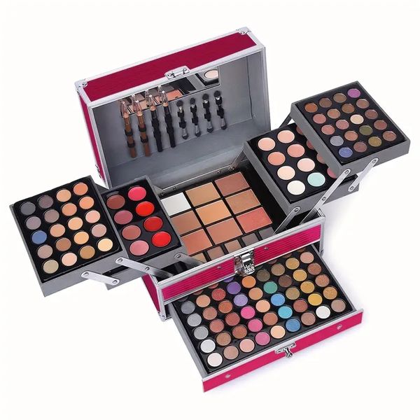 all in one makeup gift set kit, 132 colors makeup kits, includes 94 eyeshadow, 12 lip gloss, 12 concealer, 5 eyebrow powder, 3 face powder,
all in one makeup gift set kit, 132 colors makeup kits, includes 94 eyeshadow, 12 lip gloss, 12 concealer, 5 eyebrow powder, 3 face powder,
