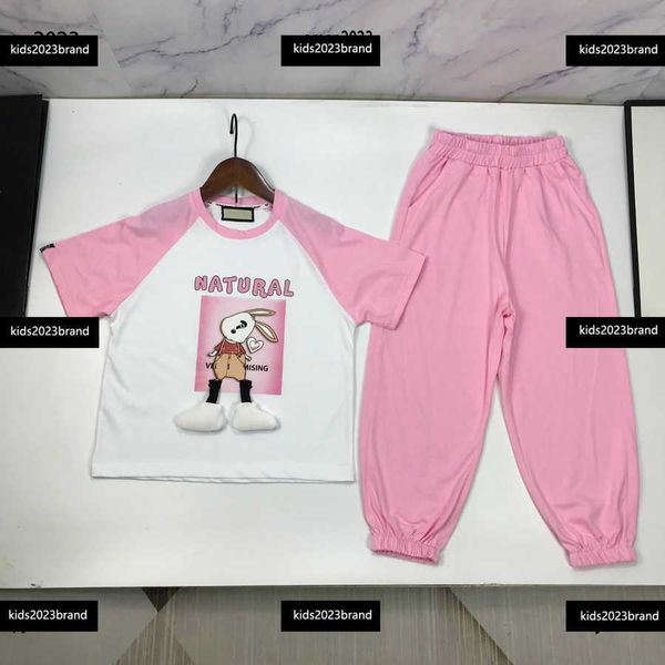 summer outdoors tracksuits kids clothes child sets baby 2pcs cartoon rabbit pattern printed short sleeved and elastic waist pants, White
summer outdoors tracksuits kids clothes child sets baby 2pcs cartoon rabbit pattern printed short sleeved and elastic waist pants, White