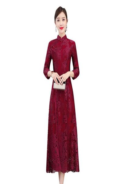 casual dresses mother wedding cheongsam dress autumn small middleaged big size noble young standup collar embroidered lace retro9654586, Black;gray
casual dresses mother wedding cheongsam dress autumn small middleaged big size noble young standup collar embroidered lace retro9654586, Black;gray