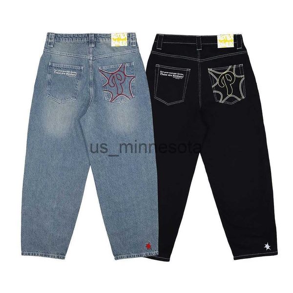 men's jeans y2k jeans hip hop harajuku goth baggy denim pants men women 2023 new fashion casual all match loose wide leg trousers stree, Blue
men's jeans y2k jeans hip hop harajuku goth baggy denim pants men women 2023 new fashion casual all match loose wide leg trousers stree, Blue
