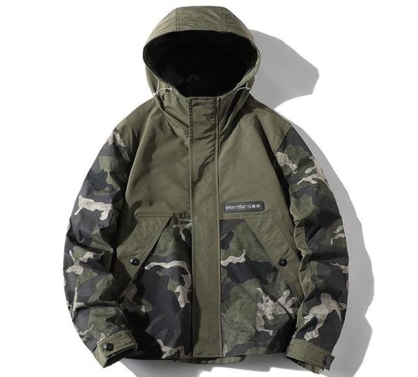 men camouflage jacket urban spring and autumn trendy brand hooded loose fashion with hood men039s jackets7098918, Black;brown
men camouflage jacket urban spring and autumn trendy brand hooded loose fashion with hood men039s jackets7098918, Black;brown