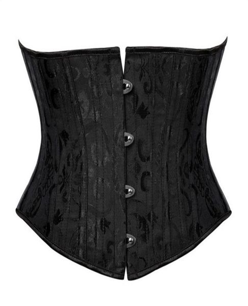short torso 24 steel boned corset waist trainer body shaper brocade jaquard underbust corset women slimming belt black white xs3x9019104
short torso 24 steel boned corset waist trainer body shaper brocade jaquard underbust corset women slimming belt black white xs3x9019104