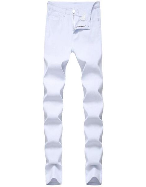 designer fashion white jeans brand elastic mens denim trousers casual slim fit stretch skinny pants2685119, Blue
designer fashion white jeans brand elastic mens denim trousers casual slim fit stretch skinny pants2685119, Blue