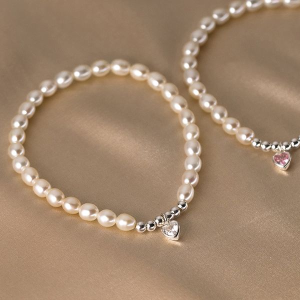 925 sterling silver romantic black zircon love heart bracelet for women fashion natural baroque pearl elegant jewelry
925 sterling silver romantic black zircon love heart bracelet for women fashion natural baroque pearl elegant jewelry