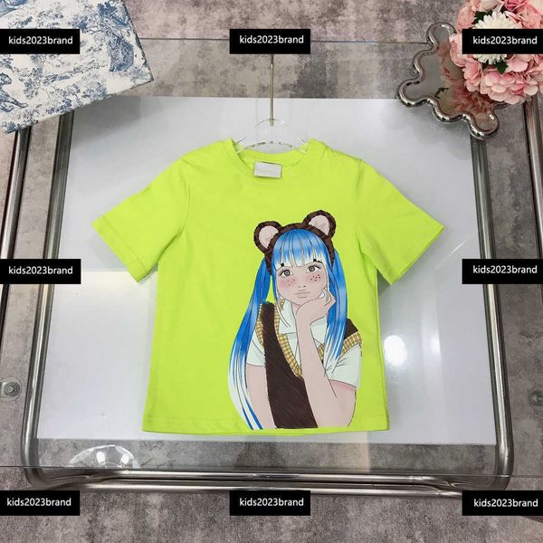 kids short sleeve baby t-shirt child clothing summer blue hair girl print breathable round neck new product size 100-150 cm feb20
kids short sleeve baby t-shirt child clothing summer blue hair girl print breathable round neck new product size 100-150 cm feb20