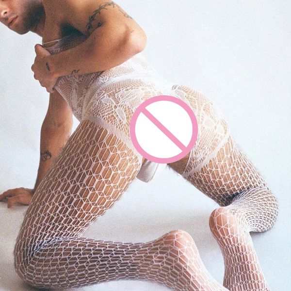 set selling men' underwear body stockings man fishnet bodysuits open crotch lingerie jumpsuit male erotic porno club nightwear 230818, Red;black
set selling men' underwear body stockings man fishnet bodysuits open crotch lingerie jumpsuit male erotic porno club nightwear 230818, Red;black