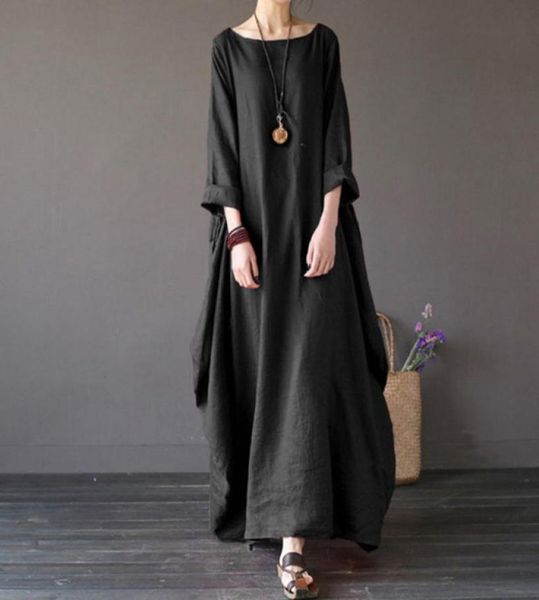 women dress 5xl original vintage loose cotton linen dress for female summer long gown robe dresses plus size large size dresses5940156, Black;gray
women dress 5xl original vintage loose cotton linen dress for female summer long gown robe dresses plus size large size dresses5940156, Black;gray
