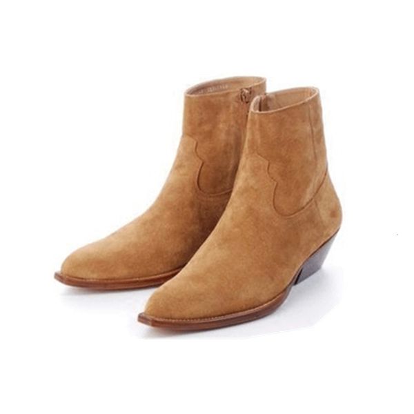 boots spring autumn ankle men catwalk fashion genuine leather short designer handmade style brown men's chelsea 230818, Black
boots spring autumn ankle men catwalk fashion genuine leather short designer handmade style brown men's chelsea 230818, Black