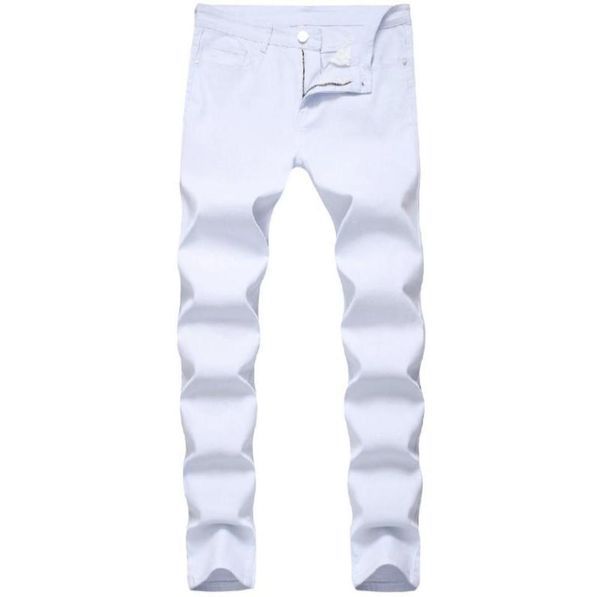 designer fashion white jeans brand elastic mens denim trousers casual slim fit stretch skinny pants4351433, Blue
designer fashion white jeans brand elastic mens denim trousers casual slim fit stretch skinny pants4351433, Blue