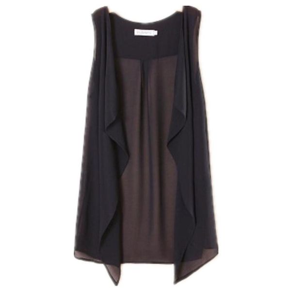 spring summer large size m4xl chiffon waistcoat vests for women cardigan loose women039s vest wild medium long thin9226938, Black;white
spring summer large size m4xl chiffon waistcoat vests for women cardigan loose women039s vest wild medium long thin9226938, Black;white