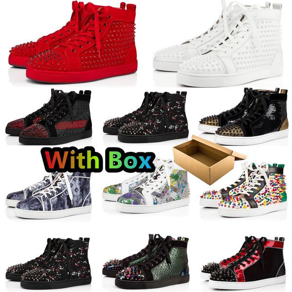 with box luxury loafers red bottoms mens shoes designer shoes platform sneakers us 13 casual women shoe black glitter flat trainers
with box luxury loafers red bottoms mens shoes designer shoes platform sneakers us 13 casual women shoe black glitter flat trainers