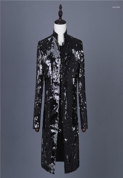 men039s trench coats performance jacket black sequins suit windbreaker stand collar nightclub host costume midlong coat kend221920806, Tan;black
men039s trench coats performance jacket black sequins suit windbreaker stand collar nightclub host costume midlong coat kend221920806, Tan;black