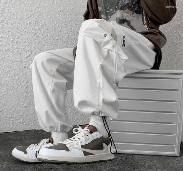 men039s pants white mens hip hop cargo fashion joggers casual streetwear multipocket ribbons harem sweatpants5690403, Black
men039s pants white mens hip hop cargo fashion joggers casual streetwear multipocket ribbons harem sweatpants5690403, Black