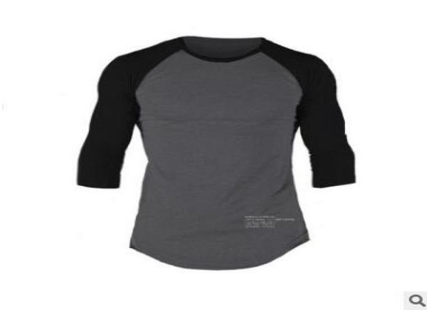 new male panelled fitness clothing tight tshirt mens workout tshirt homme gyms t shirt men crossfit summer 027518, White;black
new male panelled fitness clothing tight tshirt mens workout tshirt homme gyms t shirt men crossfit summer 027518, White;black