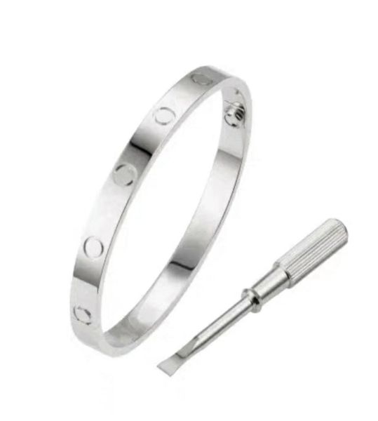 love screwdriver bracelet designer bangle classic c design titanium steel jewelry men women bracelets colorfast hypoallergenic1911628, Black
love screwdriver bracelet designer bangle classic c design titanium steel jewelry men women bracelets colorfast hypoallergenic1911628, Black